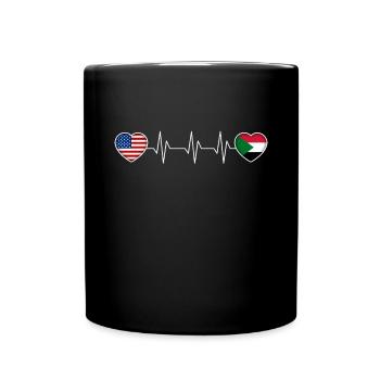 Sudan - Full Colour Mug - black - Front