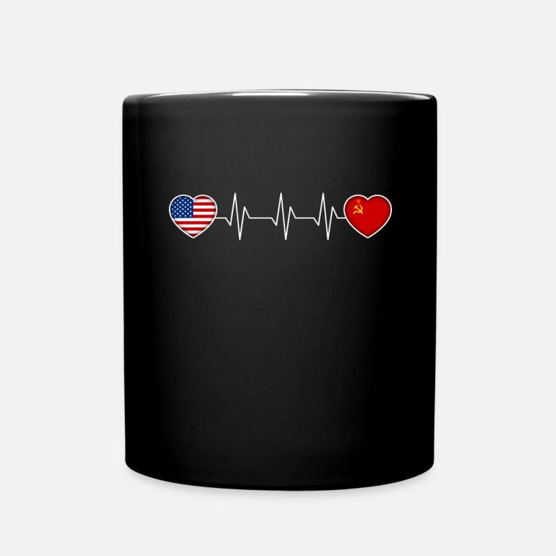 Soviet Union - Full Colour Mug - black