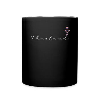 Thaïlande - Mug uni - noir - Devant