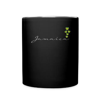 Jamaika - Tasse einfarbig - Schwarz - Vorne