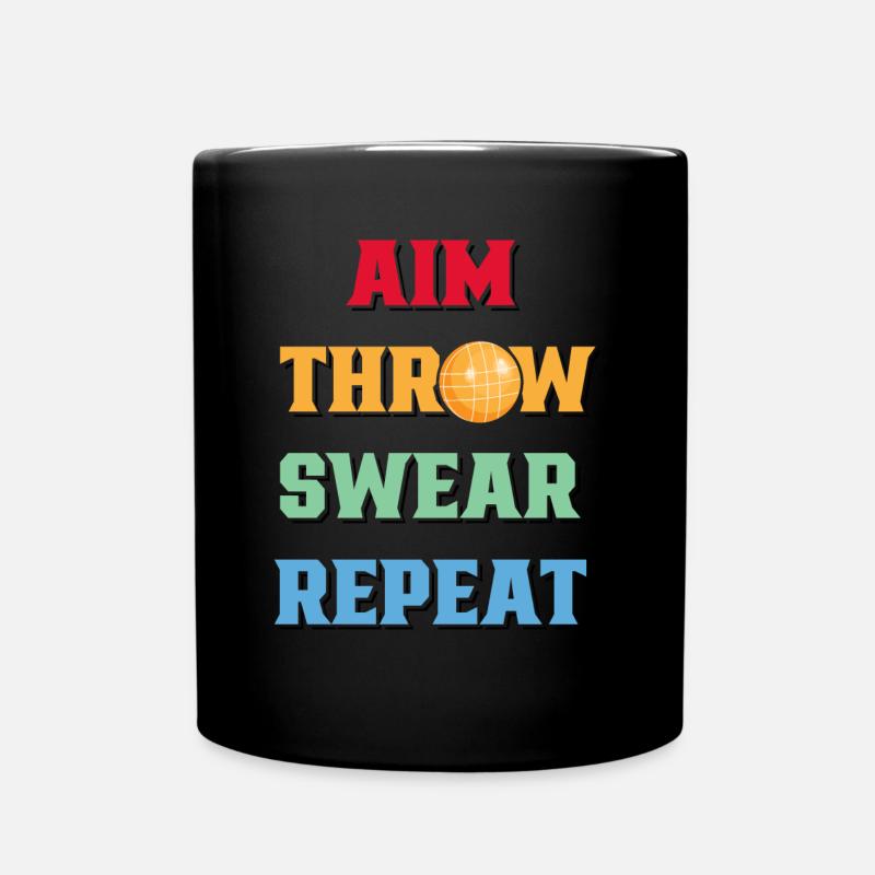 Boccia Player Boccia game Boule - Full Colour Mug - black