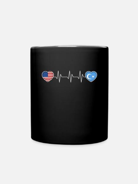 Ouïghours - Mug uni - noir