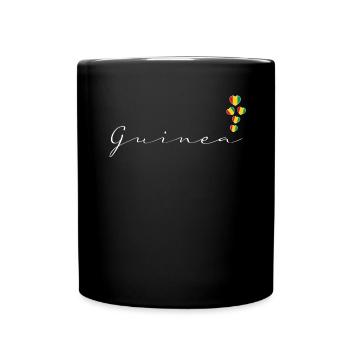 Guinée - Mug uni - noir - Devant