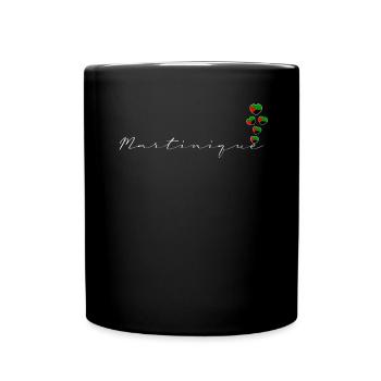 Martinique - Mug uni - noir - Devant