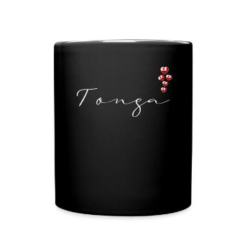 Tonga - Mug uni - noir - Devant