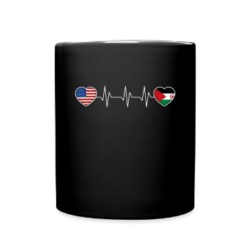 Western Sahara - Full Colour Mug - black - Front