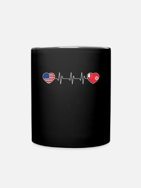 Wallis et Futuna - Mug uni - noir