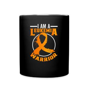 Leukemia Awareness Month Leukemia Survivor - Full Colour Mug - black - Front