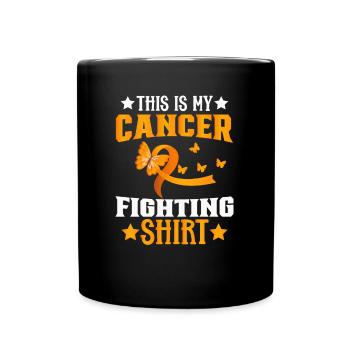 Leukemia Awareness Month Leukemia Survivor - Full Colour Mug - black - Front