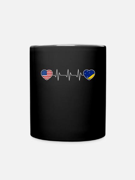Tokelau - Tasse einfarbig - Schwarz