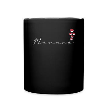 Monaco - Mug uni - noir - Devant