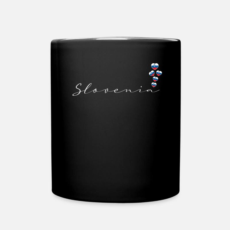 Slovenia - Full Colour Mug - black