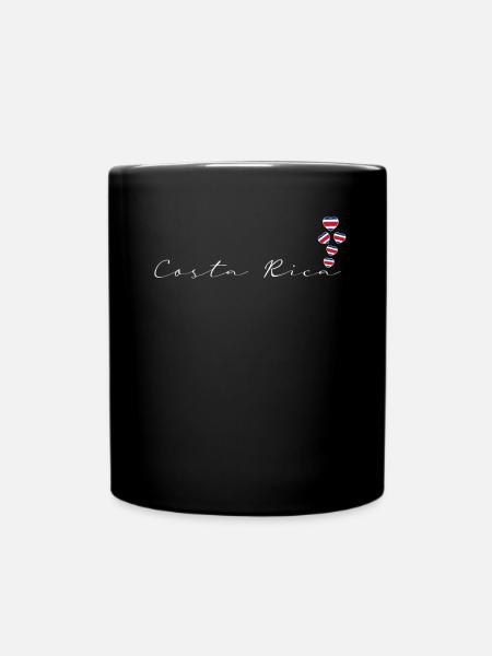 Costa Rica - Mug uni - noir
