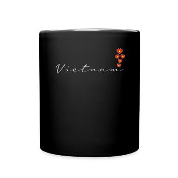 Vietnam - Full Colour Mug - black - Front