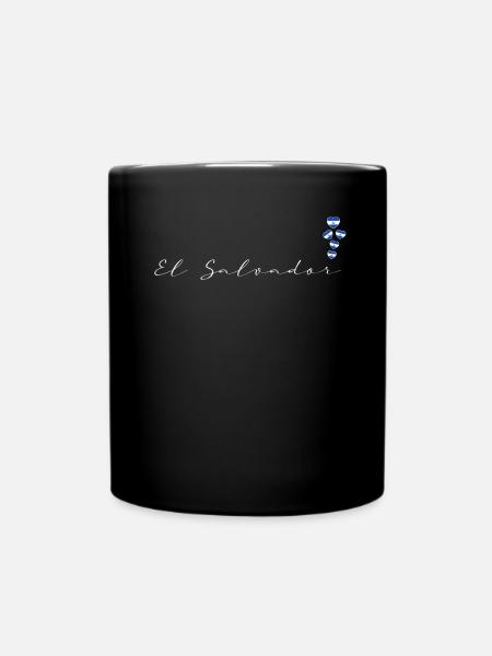 El Salvador - Full Colour Mug - black