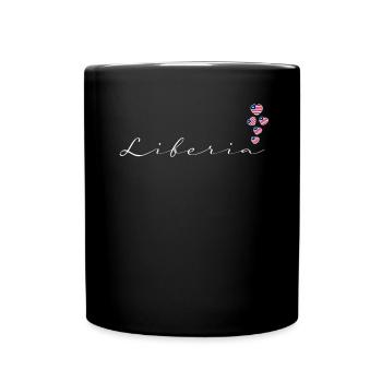 Libéria - Mug uni - noir - Devant