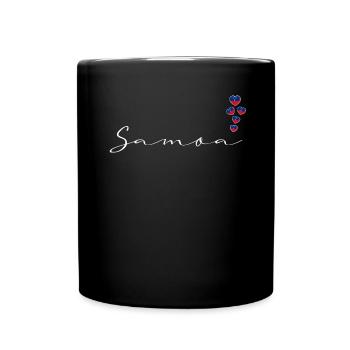 Samoa - Tasse einfarbig - Schwarz - Vorne