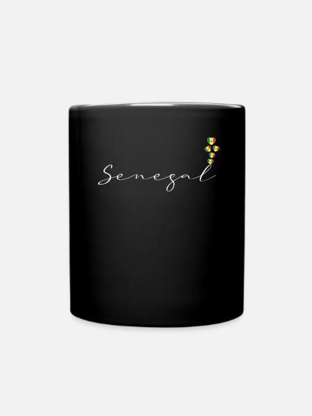 Sénégal - Mug uni - noir