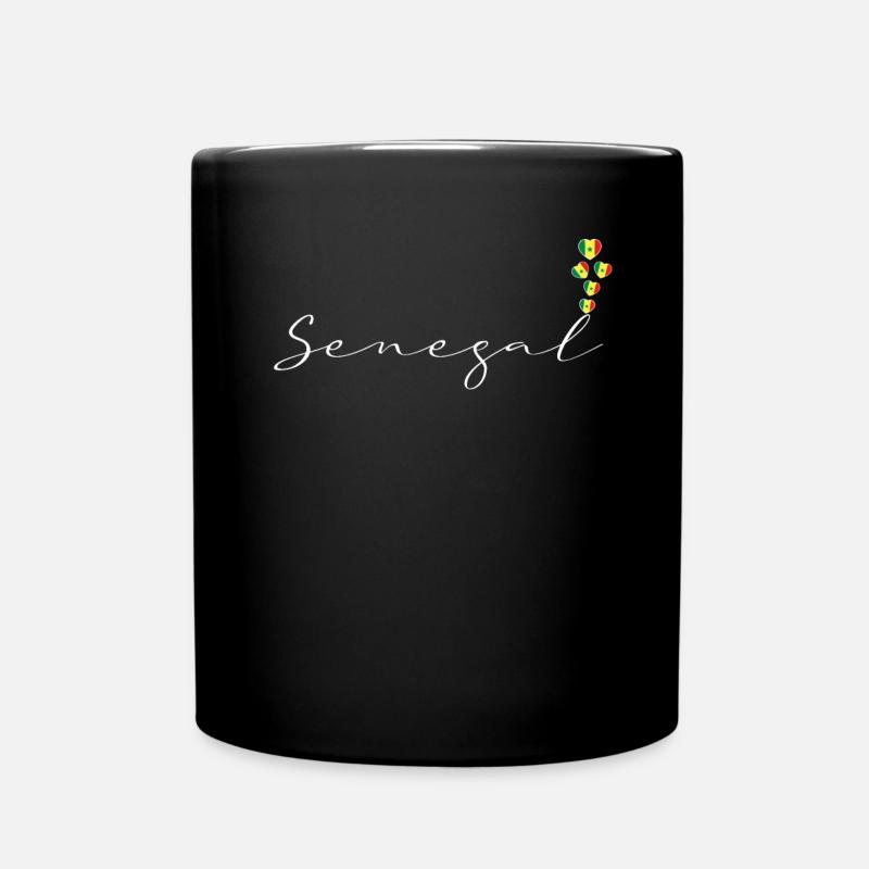 Sénégal - Mug uni - noir
