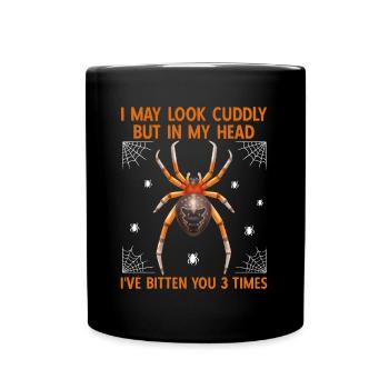 Tarentule Araignée Araignée Collectionneur Pet - Mug uni - noir - Devant