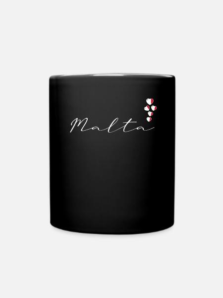 Malte - Mug uni - noir
