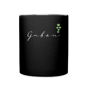 Gabon - Full Colour Mug - black - Front