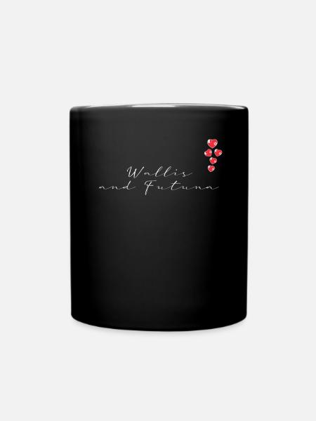 Wallis et Futuna - Mug uni - noir