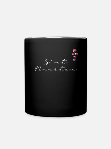Sint Maarten - Mug uni - noir