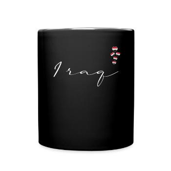 Iraq - Full Colour Mug - black - Front