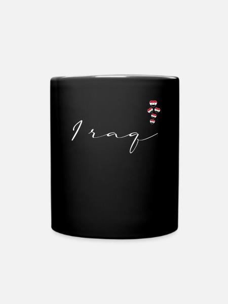 Irak - Tasse einfarbig - Schwarz