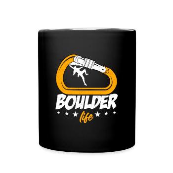 Escalade intérieure Boulder Life Mountaineer Climber - Mug uni - noir - Devant