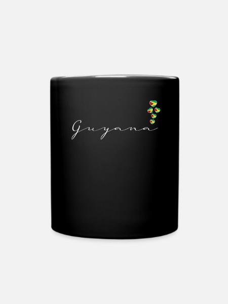 Guyana - Mug uni - noir