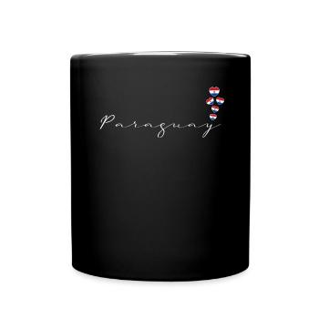 Paraguay - Tasse einfarbig - Schwarz - Vorne