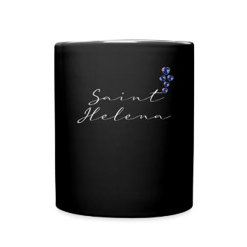 St. Helena - Tasse einfarbig - Schwarz - Vorne
