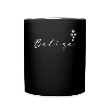 Belize - Tasse einfarbig - Schwarz - Vorne