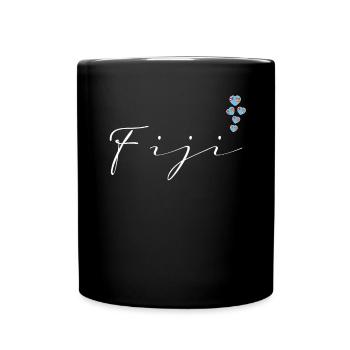 Fidschi - Tasse einfarbig - Schwarz - Vorne