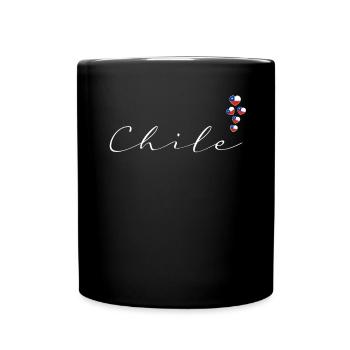 Chile - Tasse einfarbig - Schwarz - Vorne