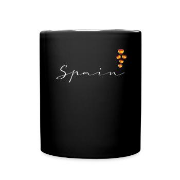 Spain - Full Colour Mug - black - Front