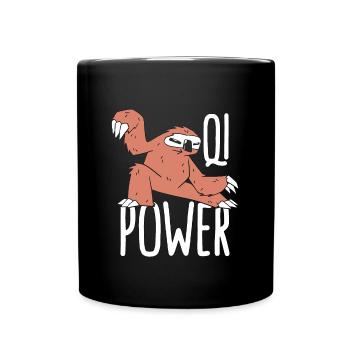 Tai Chi Qi Power Martial Arts Taiji Tai Chi Lover - Full Colour Mug - black - Front