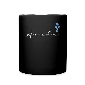 Aruba - Tasse einfarbig - Schwarz - Vorne