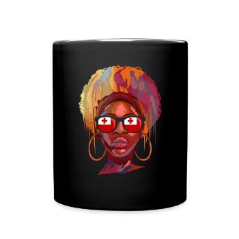 Tonga - Full Colour Mug - black - Front