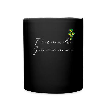 French Guiana - Full Colour Mug - black - Front