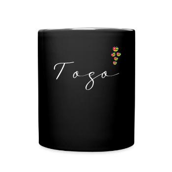 Togo - Tasse einfarbig - Schwarz - Vorne