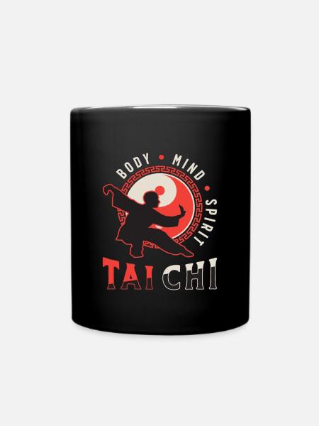 Tai Chi Corps Tai Chi Méditation Qigong - Mug uni - noir