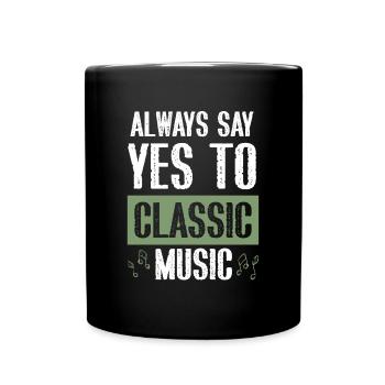 Classic Rock Music - Full Colour Mug - black - Front