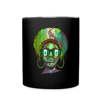 Norfolk Island - Full Colour Mug - black - Front