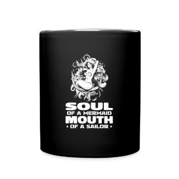 Voilier Sailor Voilier - Mug uni - noir - Devant