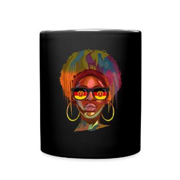 DDR - Tasse einfarbig - Schwarz - Vorne