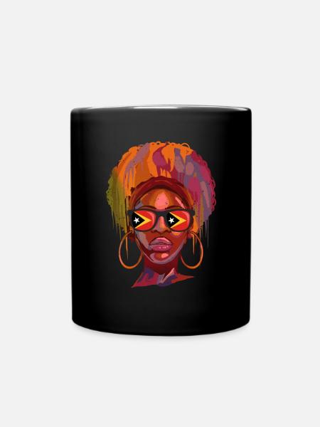 East Timor - Full Colour Mug - black