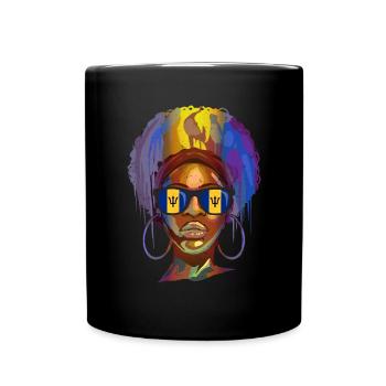 Barbados - Full Colour Mug - black - Front